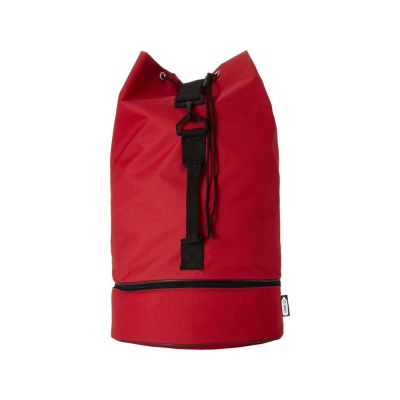 Idaho, спортивная сумка из переработанного PET-пластика, красный-1