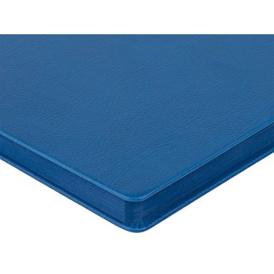 Ежедневник недатированный А5 Megapolis Nappa, синий-4