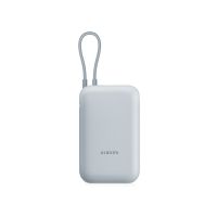 Внешний аккумулятор со встроенным кабелем Mi Power Bank 10000mAh (Integrated Cable) Ice Blue GL