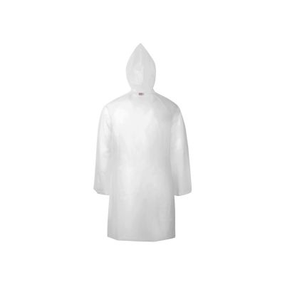 Дождевик Hawaii c чехлом унисекс, бесцветный полупрозрачный-3