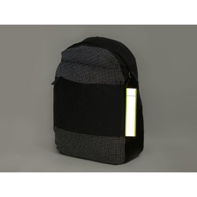 Светоотражающий брелок Reflector, серебристый/неоновый зеленый-3