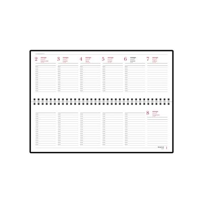 Планинг датированный Ideal New 2025, зеленый-1