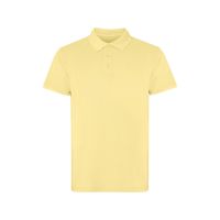 Рубашка поло Cobain унисекс, солнечно-желтый выстиранный WASHED