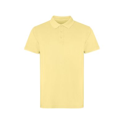 Рубашка поло Cobain унисекс, солнечно-желтый выстиранный WASHED-0