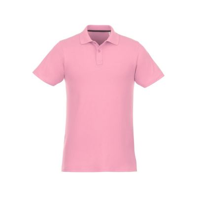 Мужское поло Helios с коротким рукавом, light pink-1