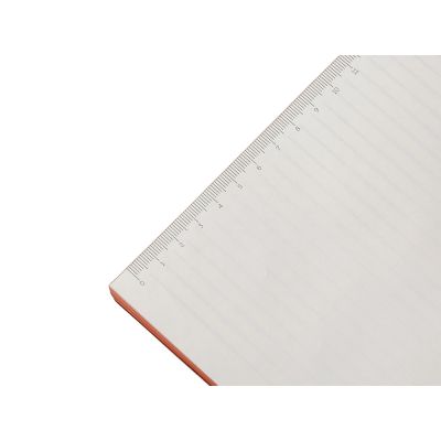 Блокнот C1 софт-тач, гибкая обложка, 128 листов, оранжевый-4