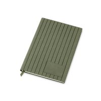 Блокнот А5 Bradbury, гибкая обложка, 80 листов 80 гр/м2 FSC бумага, оливковый