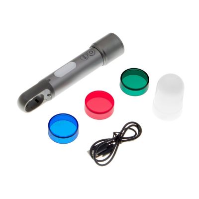 Фонарь аккумуляторный с регулируемым фокусом Vortez, 9 режимов, 650 Лм-7