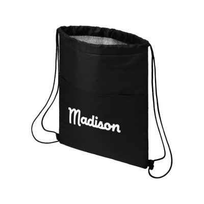 Сумка-холодильник Oriole на шнуровке на 12 банок, черный-5