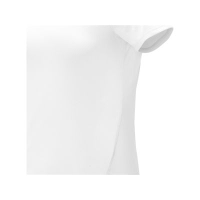 Женская стильная футболка поло с короткими рукавами Deimos, белый-4