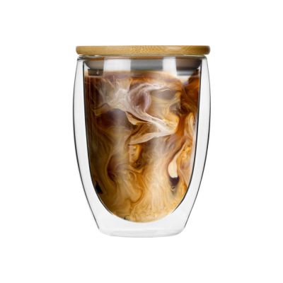 Стакан Valday с двойными стекнами и бамбуковой крышкой, 350 мл-4