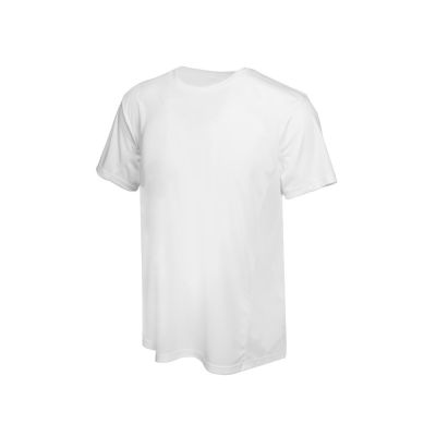 Мужская спортивная футболка Turin из комбинируемых материалов, белый-5