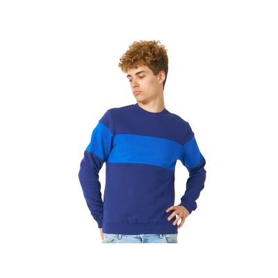 Свитшот блокинг Edinburgh, нейви/кл.синий, мужской-0