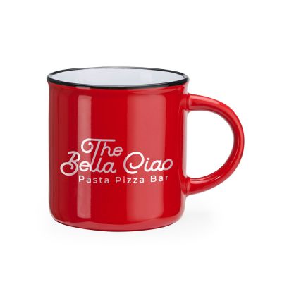 Кружка керамическая JACK, 300 мл, красный-2