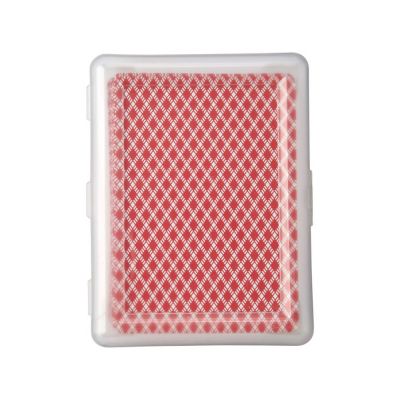 Карточная игра Reno в чехле, прозрачный/красный-2