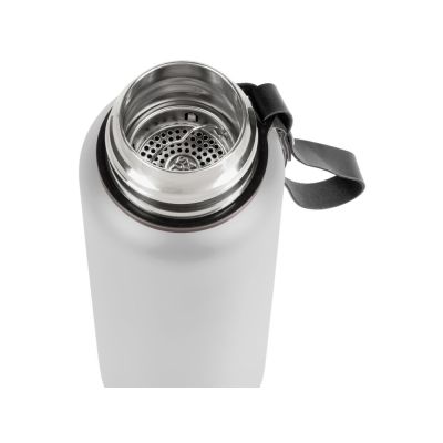 Вакуумный термос Story, тубус, средне-серый-5