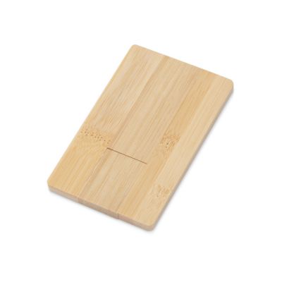 USB 2.0- флешка на 32 Гб Bamboo Card-0