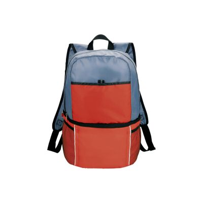 Рюкзак-холодильник Sea Isle, красный/серый-8