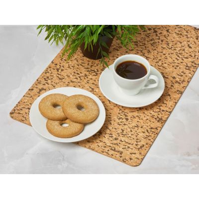 Набор подставок под горячее из пробки Dinner-5