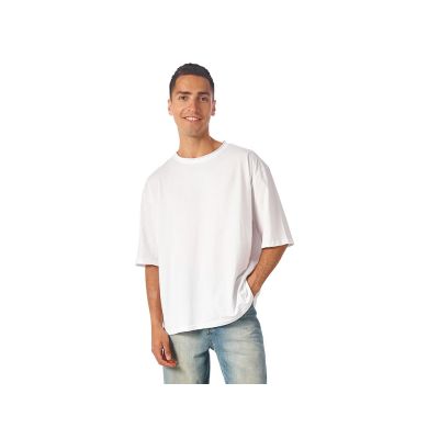 Футболка оверсайз Liyon унисекс, белый-1