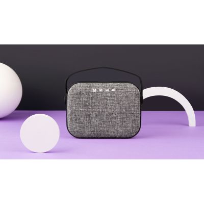 Портативная колонка Rombica Mysound Mia с логотипом, серый-5