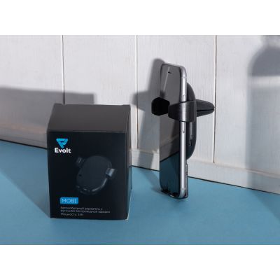 Автомобильное беспроводное зарядное устройство Mobi, 5 Вт, черный-8