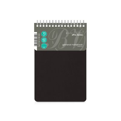 Бизнес - блокнот А5 (135 х 198 мм.) xPro 60 л., черный-0