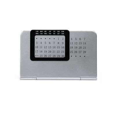 Настольный вечный календарь FENIX, серебристый-4