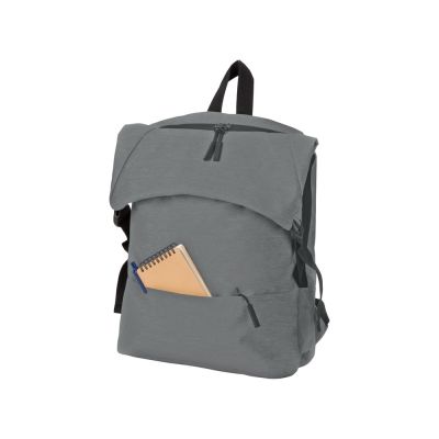 Рюкзак Shed водостойкий с двумя отделениями для ноутбука 15'', серый-4