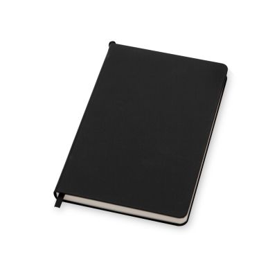 Бизнес-блокнот С3 софт-тач с магнитом, твердая обложка, 128 листов, черный-1