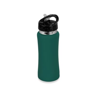 Бутылка спортивная Коста-Рика 600мл, зеленый-0