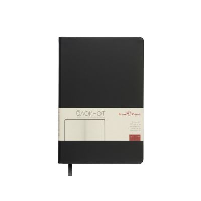 Блокнот А5 Megapolis Velvet, черный-2