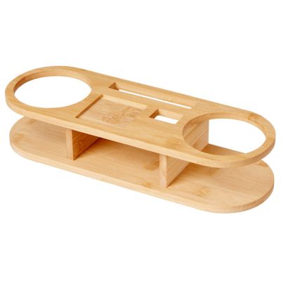 Набор для виски на бамбуковой подставке Boulevardier-3