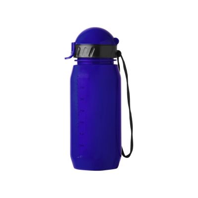 Бутылка для воды с трубочкой Little, 400 мл, синий-2