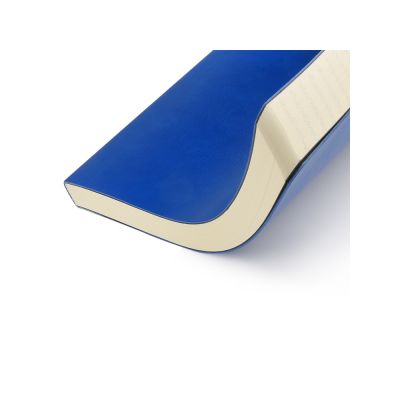 Ежедневник недатированный А5 Megapolis Nebraska Flex, ярко-синий-2