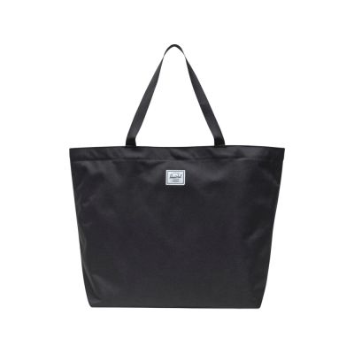 Herschel Classic™ эко-сумка-тоут из переработанного материала объемом 19 л - сплошной черный-1