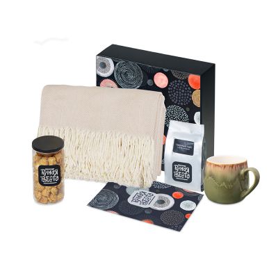 Подарочный набор Re:y. Haven  с пледом, кружкой и чаем-0