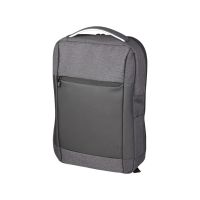Изящный компьютерный рюкзак с противоударной защитой Zoom 15, темно-серый