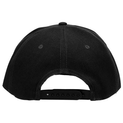 Бейсболка с прямым козырьком Los Angeles 2.0, черный/серый меланж-6