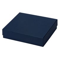 Подарочная коробка с эфалином Obsidian L 243 х 208 х 63, синий