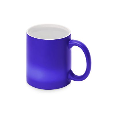 Кружка-хамелеон Magic матовая, синий/белый-2