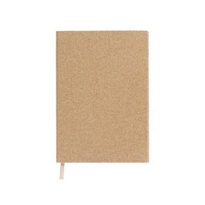 Блокнот из пробки А5 Passiflora, твердая обложка, 80 листов 80 гр/м2 переработанной белой бумаги,-1