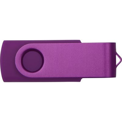Флеш-карта USB 2.0 8 Gb Квебек Solid, фиолетовый-2