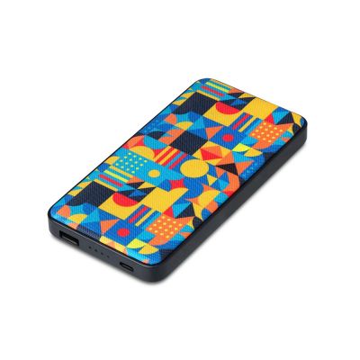 Портативное зарядное устройство с возможностью полноцветной печати на ткани по индивидуальному дизайну клиента-0