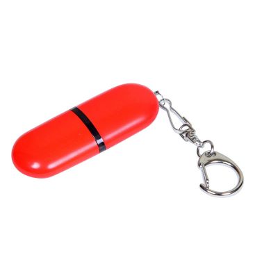 Флешка промо каплевидной формы, 32 Гб, красный-0