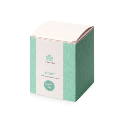 Свеча соевая ароматическая в стекле Niort, синяя-9