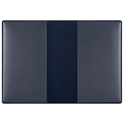 Классическая обложка для паспорта Favor, темно-синяя-3