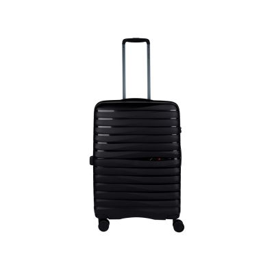 Чемодан Eberhart Dune средний М полипропилен черный 46D-009-424-1