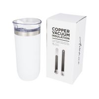 Вакуумная герметичная термокружка Twist, белый