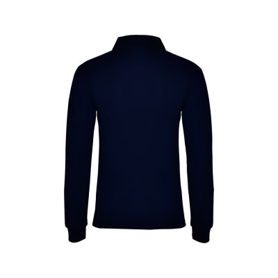 Рубашка поло Estrella женская с длинным рукавом, нэйви-1